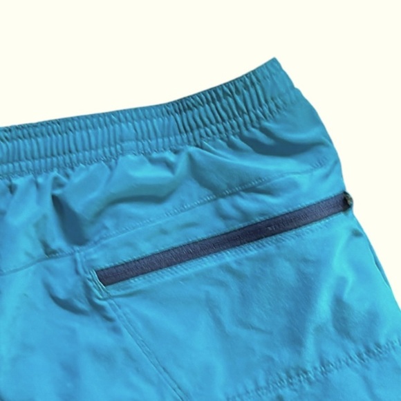 Patagonia® Men's Nine Trails Shorts in Teal Blue 8" Size XL - Picture 8 of 13